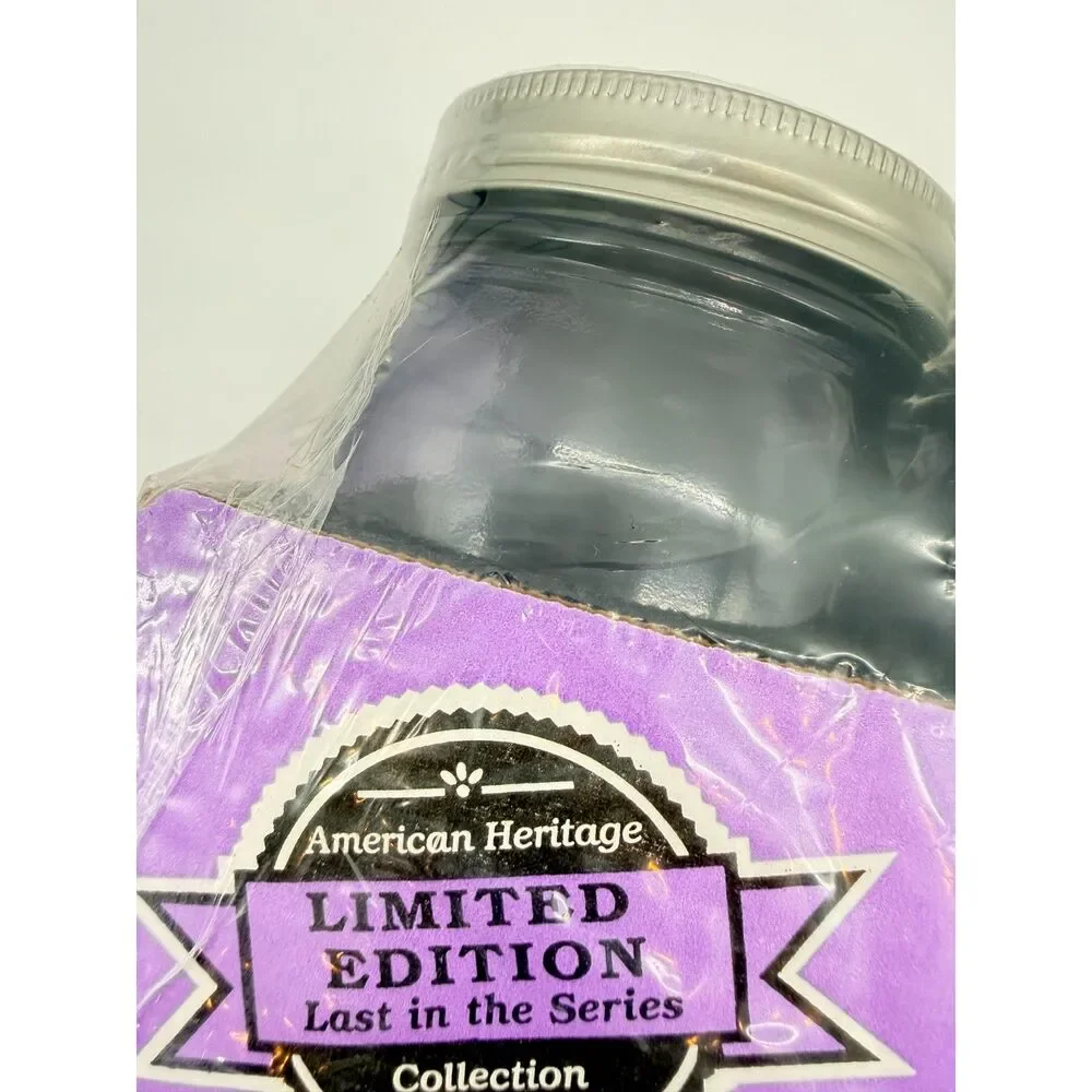 Sealed Ball Heritage Collection Purple Mason Jars - 100th Anniv QUART 6-Pack